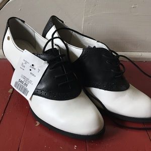 Bass saddle shoes